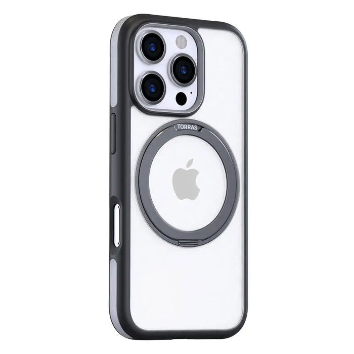 Кейс Torras Ostand R Fusion за iPhone 16 Pro черен