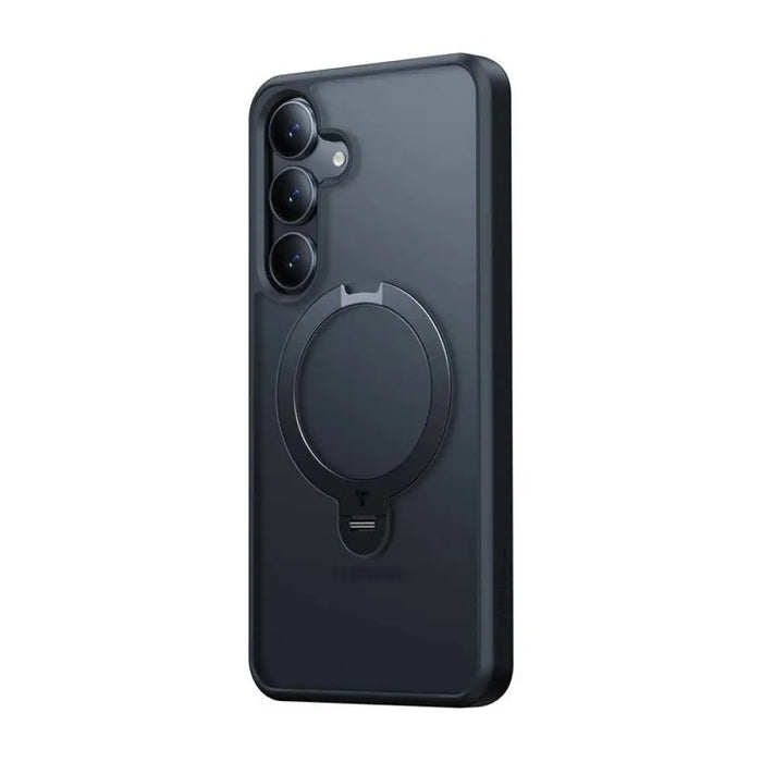 Кейс Torras Ostand Spin Series за Samsung S25 черен