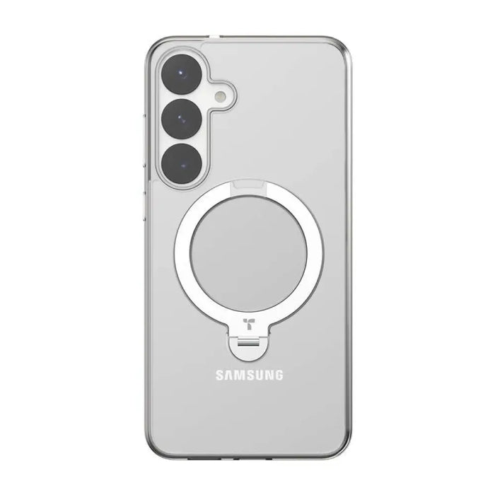 Кейс Torras Ostand Spin Series за Samsung S25 прозрачен
