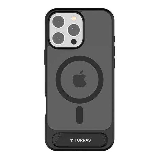 Кейс Torras Pstand Series за iPhone 16 Pro Max черен