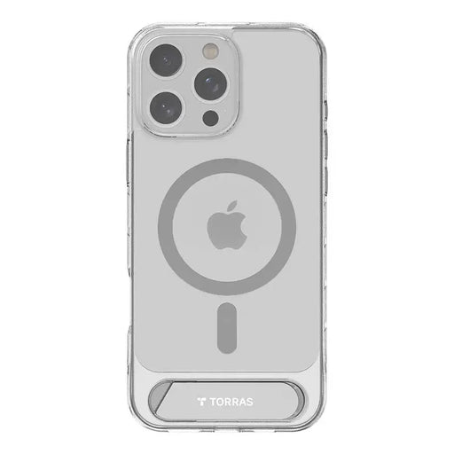 Кейс Torras Pstand Series за iPhone 16 Pro Max прозрачен