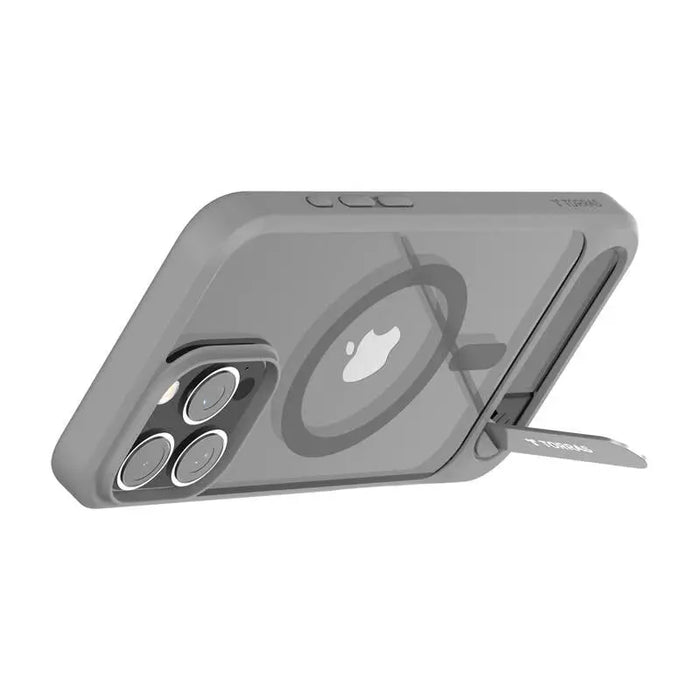 Кейс Torras Pstand Series за iPhone 16 Pro Max сив