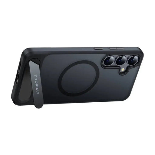 Кейс Torras Pstand Series за Samsung S25 + черен