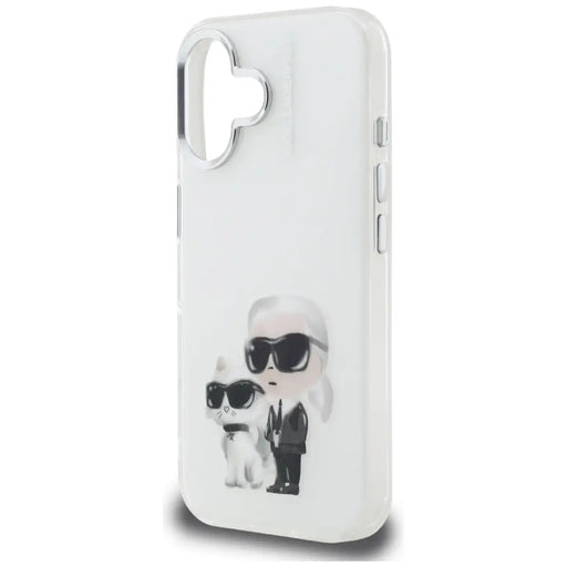 Кейс за iPhone 16 Karl Lagerfeld IML Aquarelle с лого
