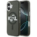 Кейс за iPhone 17 с лого на Karl Lagerfeld IML Glitter
