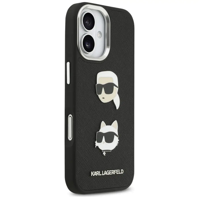 Кейс за iPhone 17 с емблематични емблеми и лого на Karl