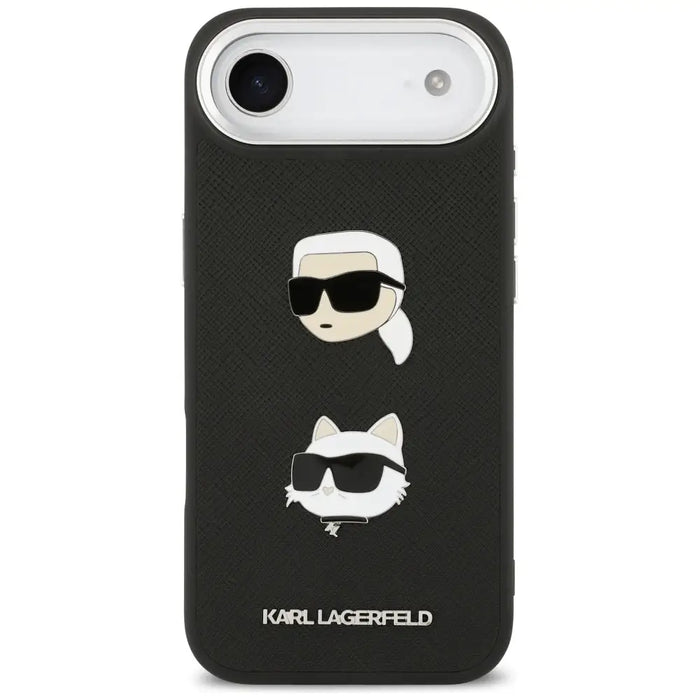 Кейс за iPhone Air с емблематични глави Karl Lagerfeld FW