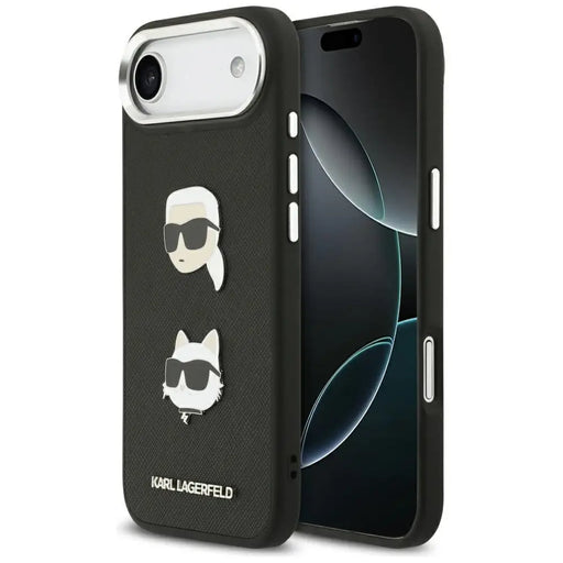 Кейс за iPhone Air с емблематични глави Karl Lagerfeld FW