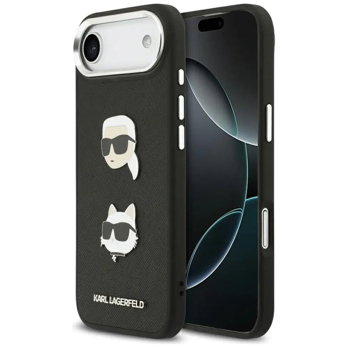 Кейс за iPhone Air с емблематични глави Karl Lagerfeld FW