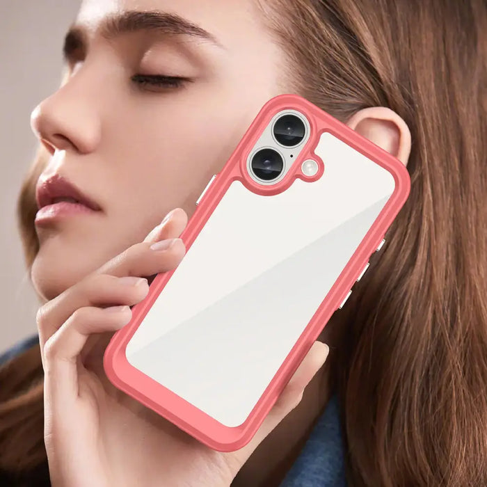 Кейс Outer Space за iPhone 16 червен