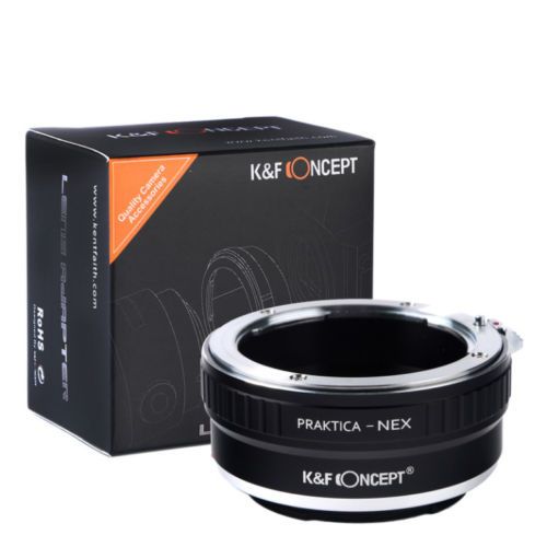 Адаптер K&F Concept - Praktica, NEX, Sony E