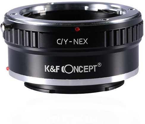Адаптер K&F Concept - Contax/Yashica, за Sony E