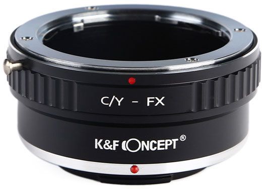 Адаптер K&F Concept - Contax/Yashica, за Fujifilm X