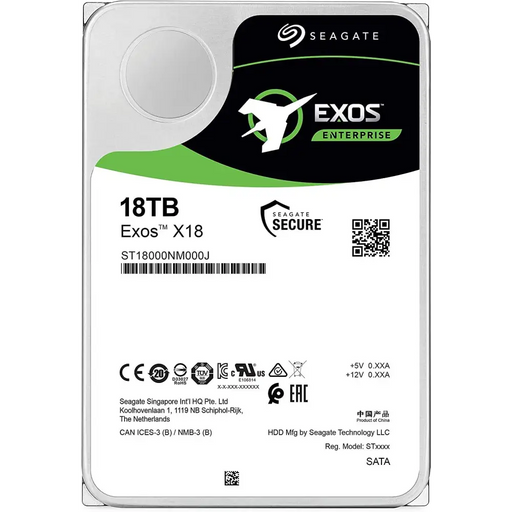 Хард диск Seagate Exos X18 18TB 256MB Cache SAS