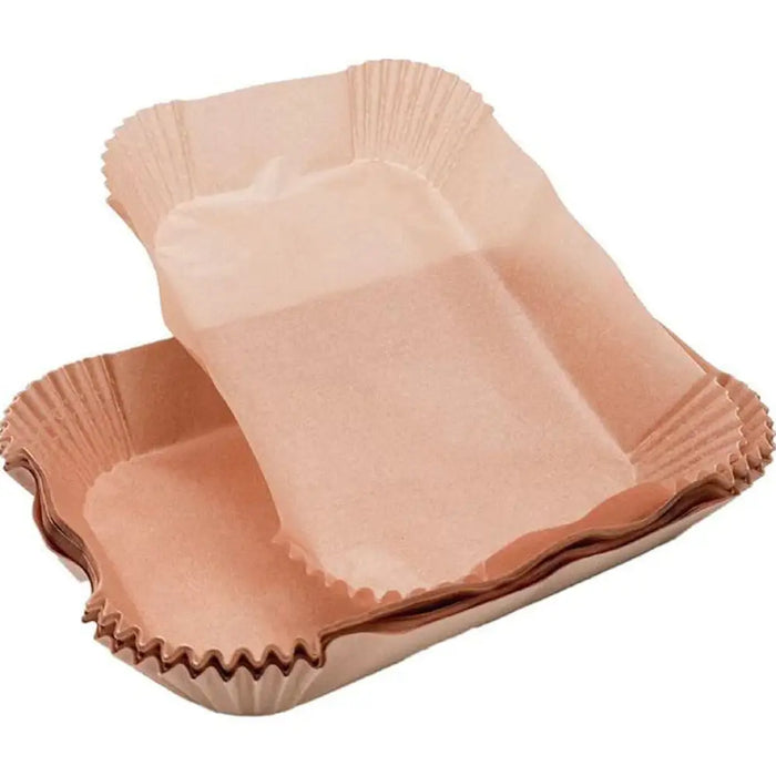 ХАРТИЕНА КОШНИЦА ЗА AIR FRYER ПРАВОЪГЪЛНИ 100 БР NERTHUS