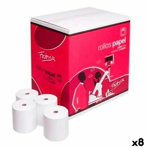 Хартиена термо ролка Fabrisa Бял 10 Части (8 броя)