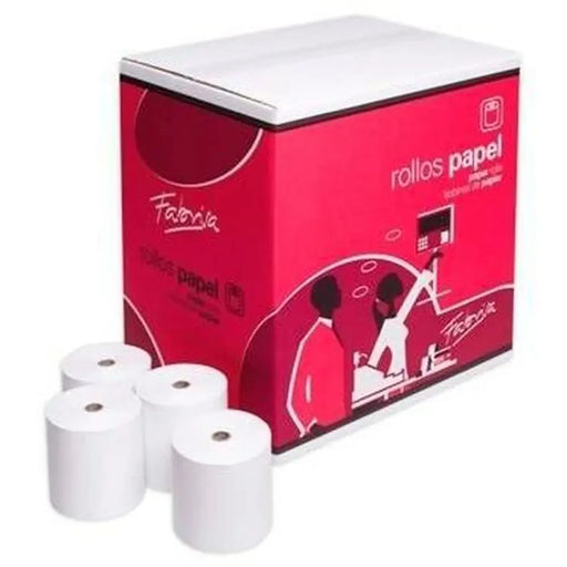 Хартиена термо ролка Fabrisa Бял 80 x 80 mm (6 броя)