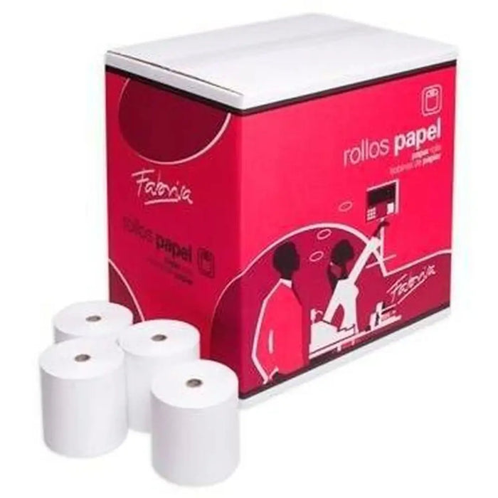 Хартиена термо ролка Fabrisa Бял 80 x 80 mm (6 броя)