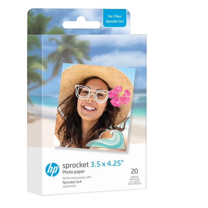 ХАРТИЯ HP ZINK 3.50X4.25 20 PACK