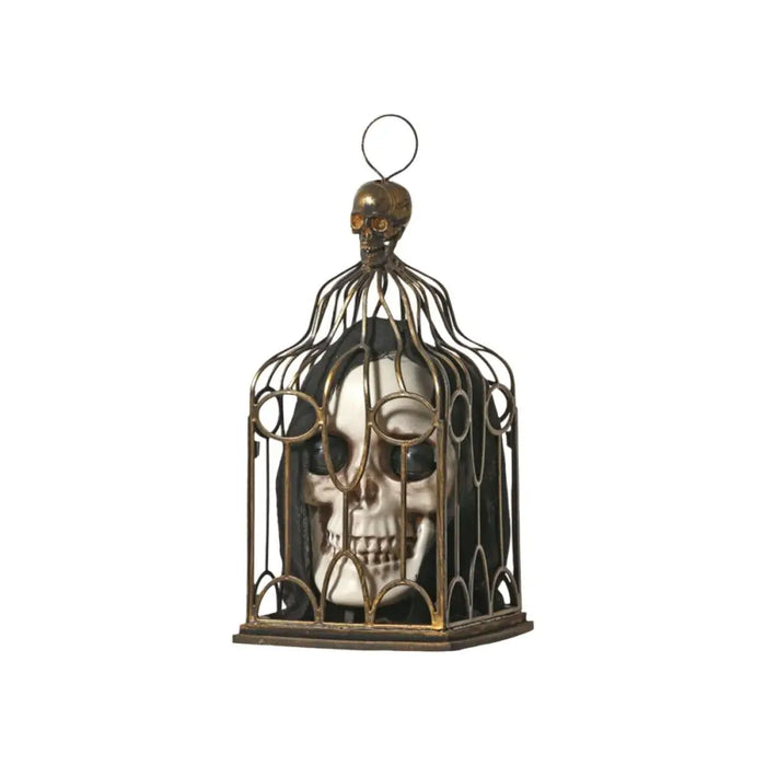 Хелоуин Декорация Череп 33 x 17 x 17 cm Бял