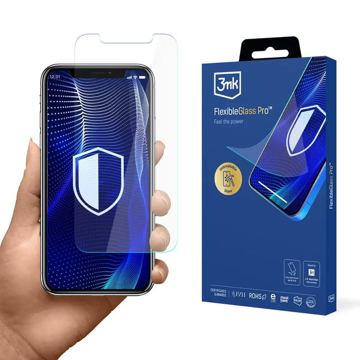 Хибридно стъкло 3mk FlexibleGlass Pro за Apple iPhone SE