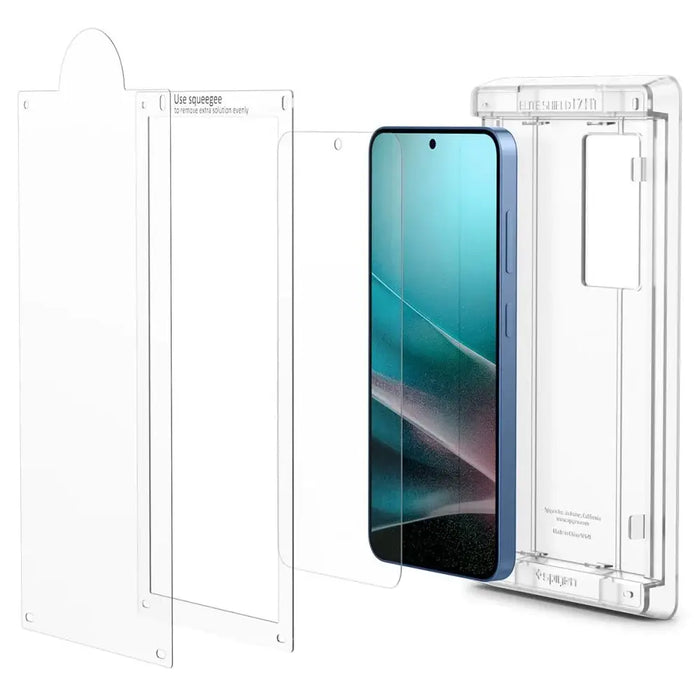 Хибридно стъкло Spigen ELITE SHIELD EZ FIT за Samsung
