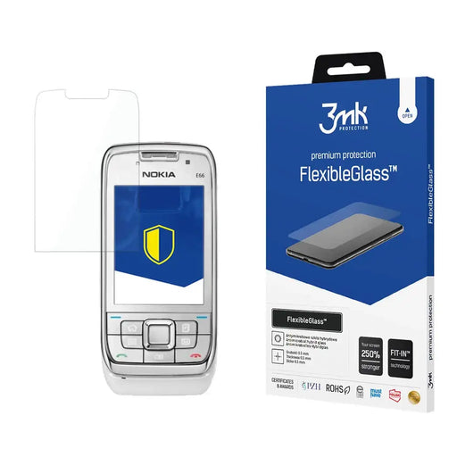 Хибридно стъкло 3mk FlexibleGlass™ за Nokia E66
