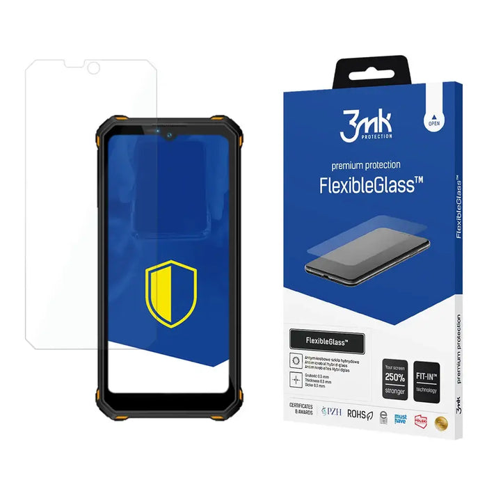 Хибридно стъкло 3mk FlexibleGlass™ на Oukitel WP15