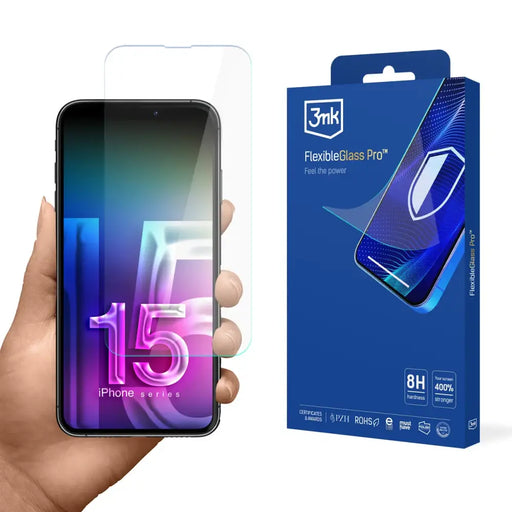 Хибридно стъкло 3mk FlexibleGlass Pro v2.0 за Apple iPhone