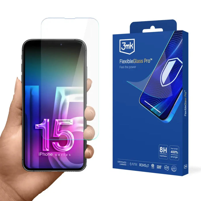 Хибридно стъкло 3mk FlexibleGlass Pro v2.0 за Apple iPhone