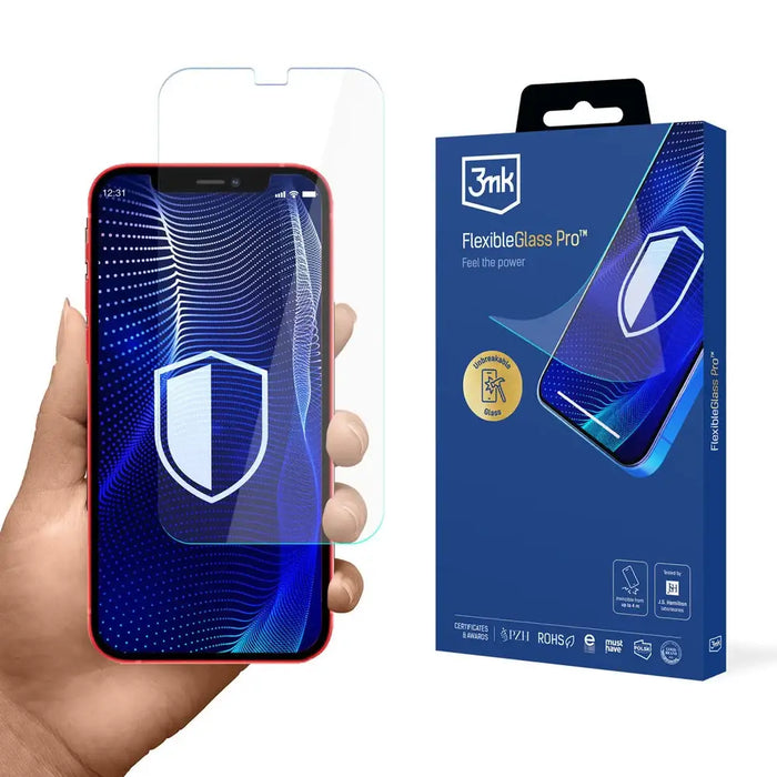 Хибридно стъкло 3mk FlexibleGlass Pro за Apple iPhone 12