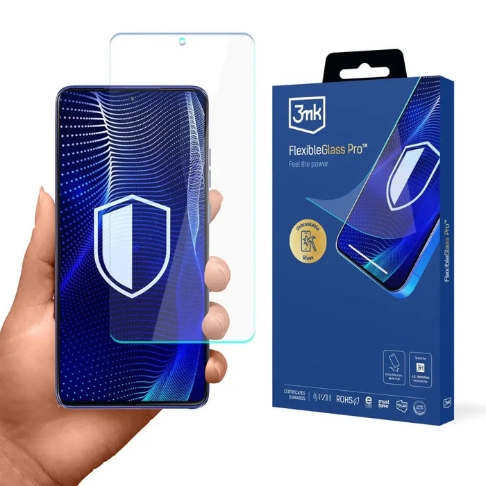 Хибридно стъкло 3mk FlexibleGlass Pro за Motorola Edge 60