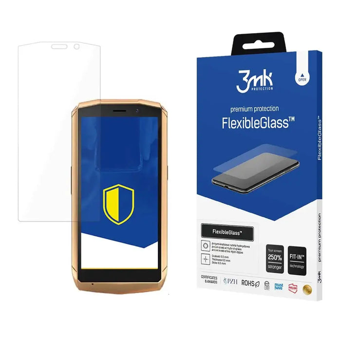 Хибридно стъкло 3mk FlexibleGlass™ за Cubot Pocket