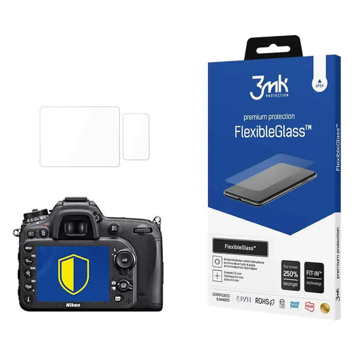 Хибридно стъкло 3mk FlexibleGlass™ за Nikon D7100