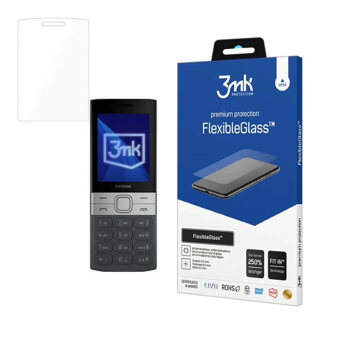 Хибридно стъкло 3mk FlexibleGlass за Nokia 150 2023