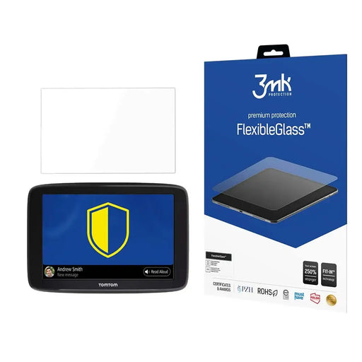 Хибридно стъкло 3mk FlexibleGlass™ за TomTom Go Basic