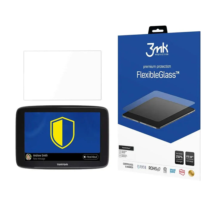 Хибридно стъкло 3mk FlexibleGlass™ за TomTom Go Basic
