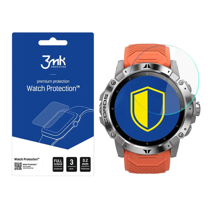 Хибридно стъкло 3mk Watch Protection FlexibleGlass на Coros