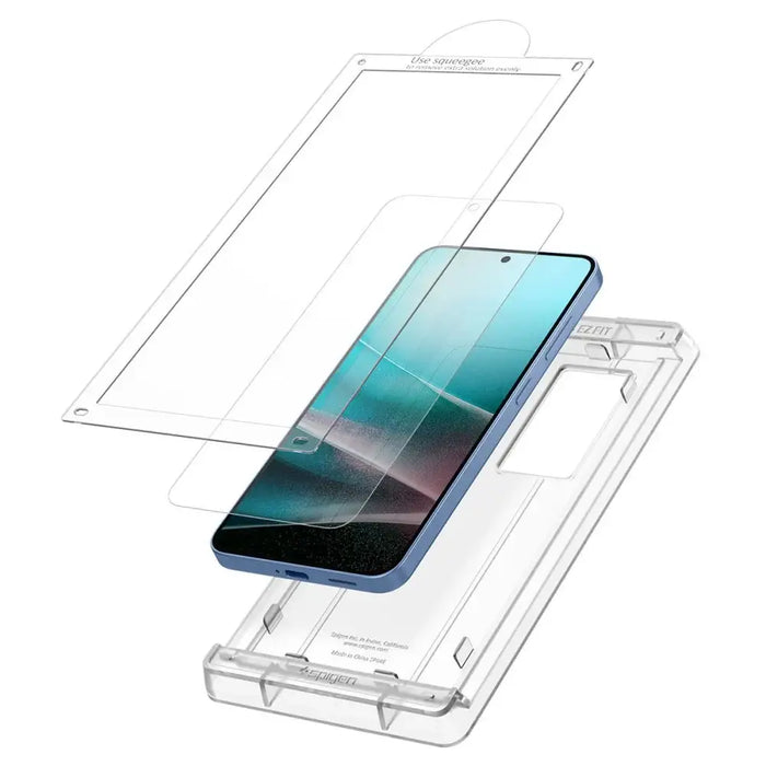 Хибридно стъкло Spigen ELITE SHIELD EZ FIT за Samsung