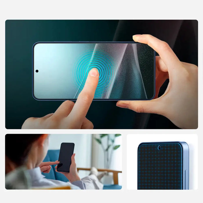 Хибридно стъкло Spigen ELITE SHIELD EZ FIT за Samsung