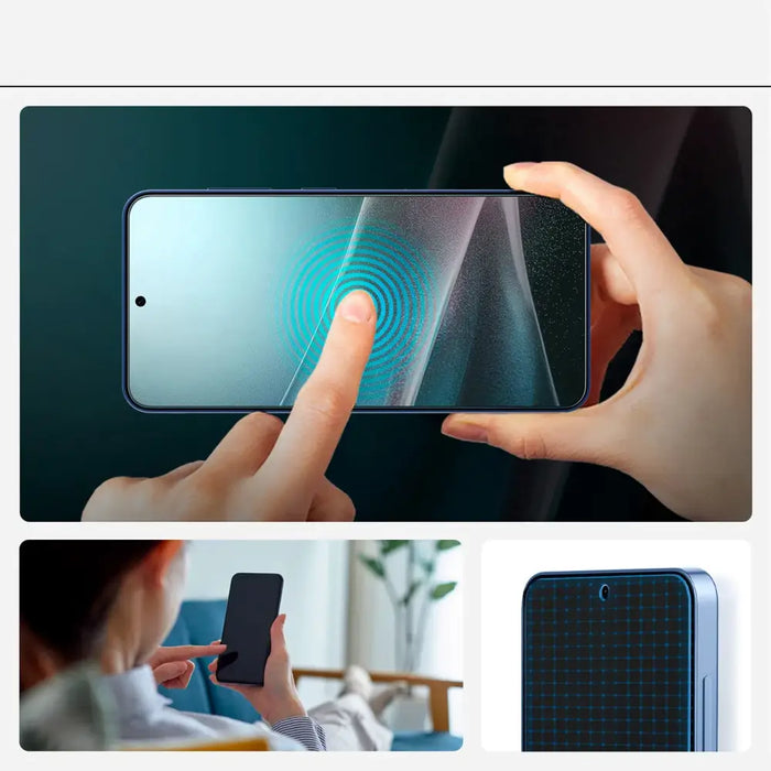 Хибридно стъкло Spigen ELITE SHIELD EZ FIT за Samsung