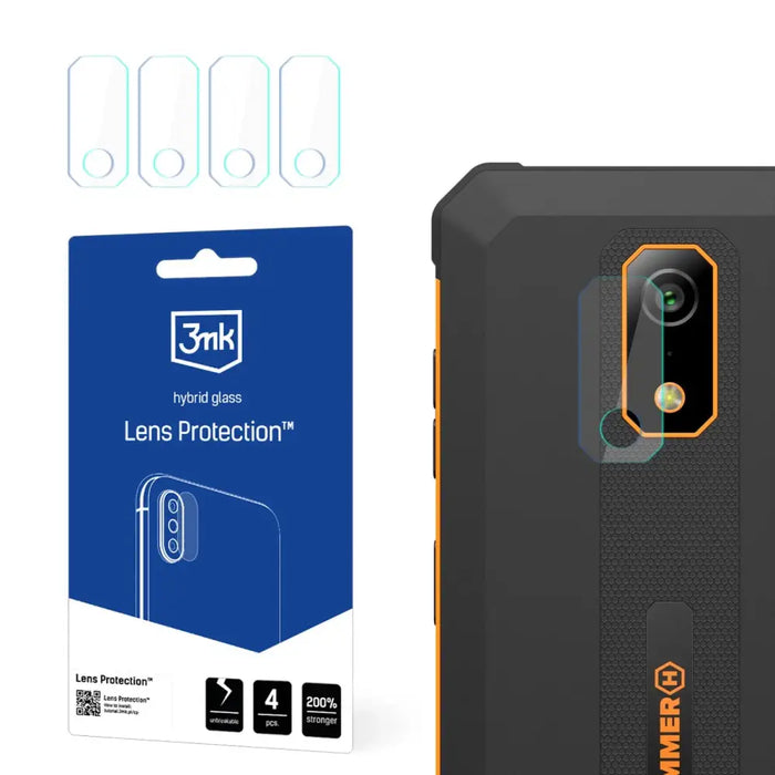Хибридно стъкло за камера 3mk Lens Protection™ за Hammer