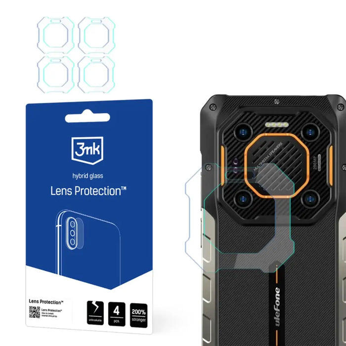 Хибридно стъкло за обектива на камерата 3mk защита