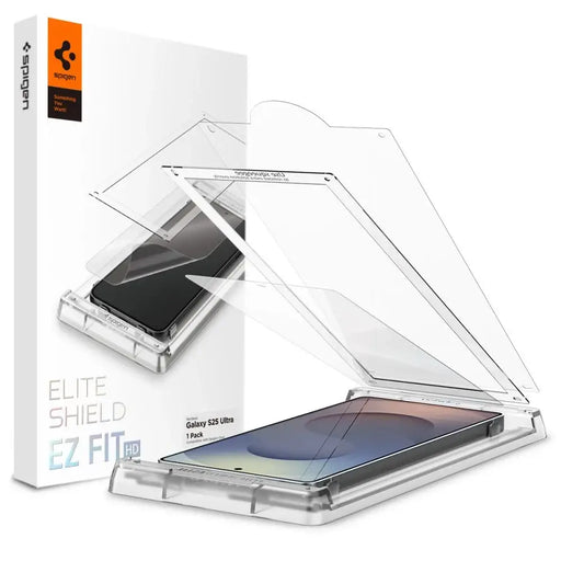 Хибридно стъкло Spigen Elite Shield EZ FIT за Samsung