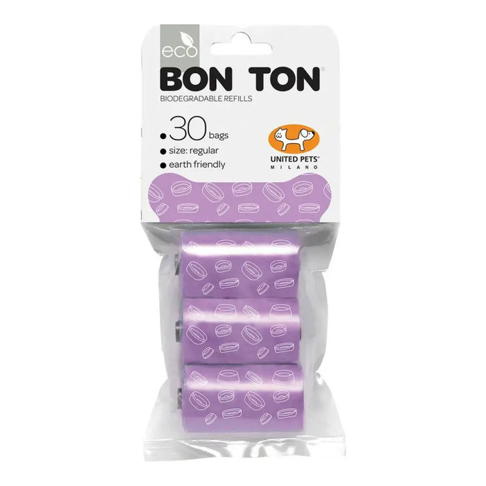 Хигиенни торбички United Pets Bon Ton Regular Куче Люляк (3