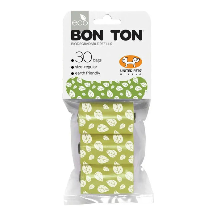 Хигиенни торбички United Pets Bon Ton Regular Куче Зелен (3