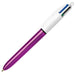 Химикал Bic Shine Silver Бял (12 Части)