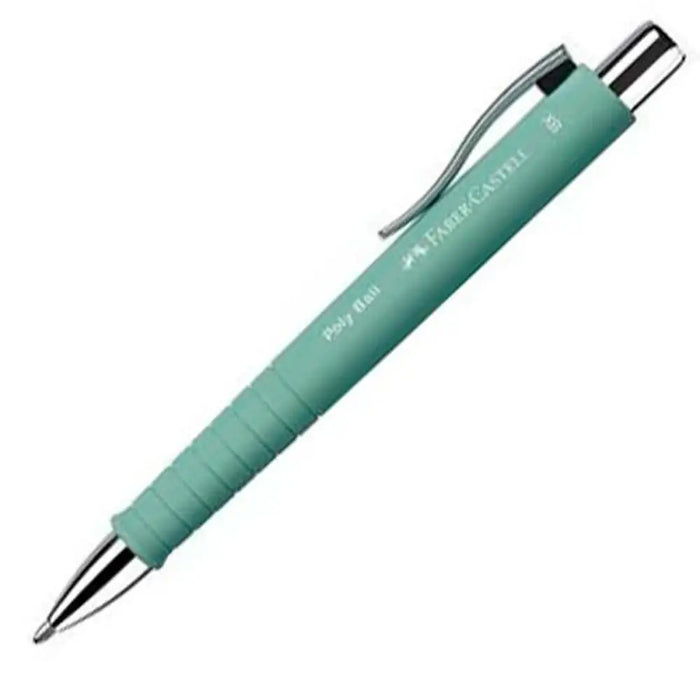 Химикал Faber-Castell Poly Ball XB Зелен (5 броя)