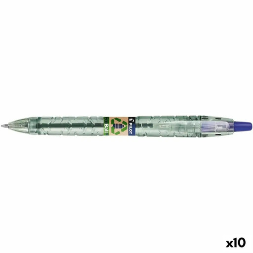 Химикал Pilot Ecoball Рециклирана пластмаса Син 1 mm (10