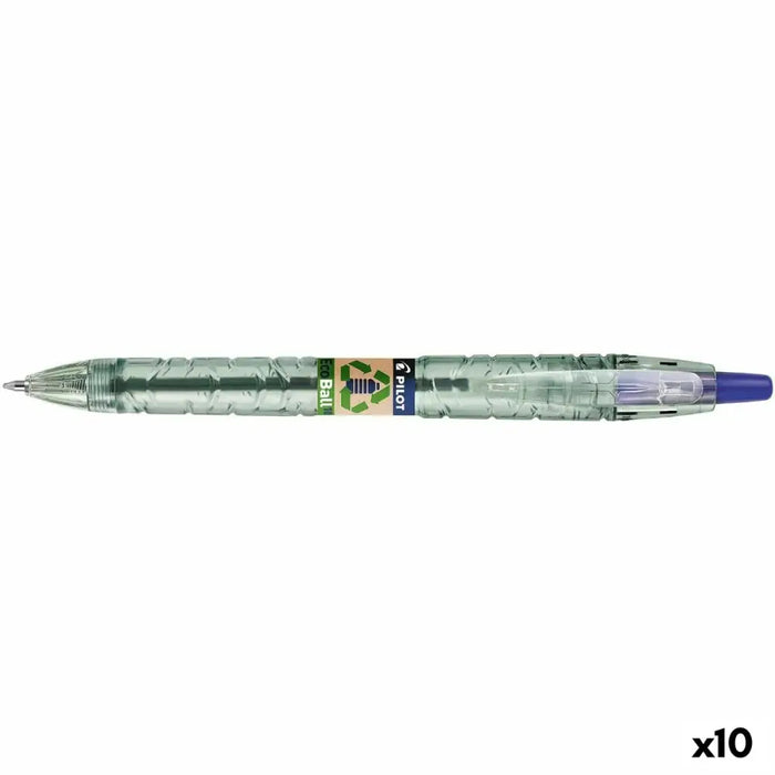 Химикал Pilot Ecoball Рециклирана пластмаса Син 1 mm (10